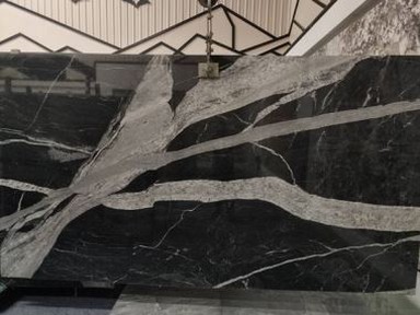 Fekete-fehér kvarcit lemez