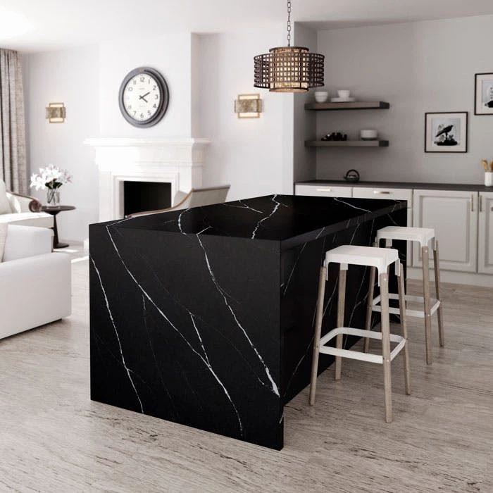 black and white quartz countertops worktop