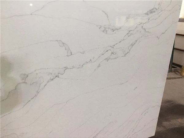 white silk quartz for countertop
