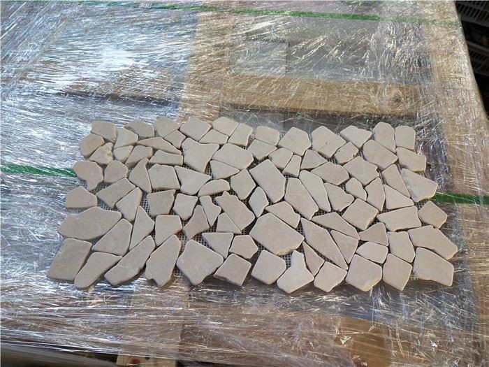 Loose mosaic tiles Burdur Beige Marble
