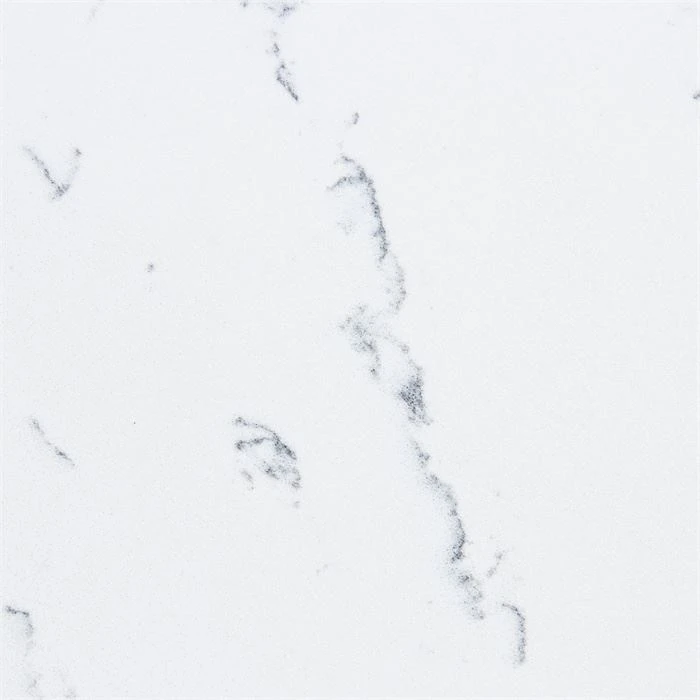 Marbella white quartz slab