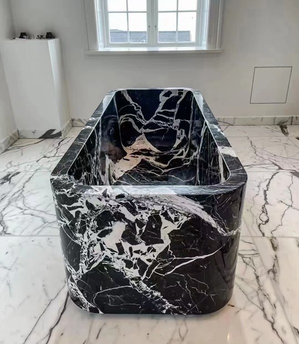 Napoleon Black Marble flooring