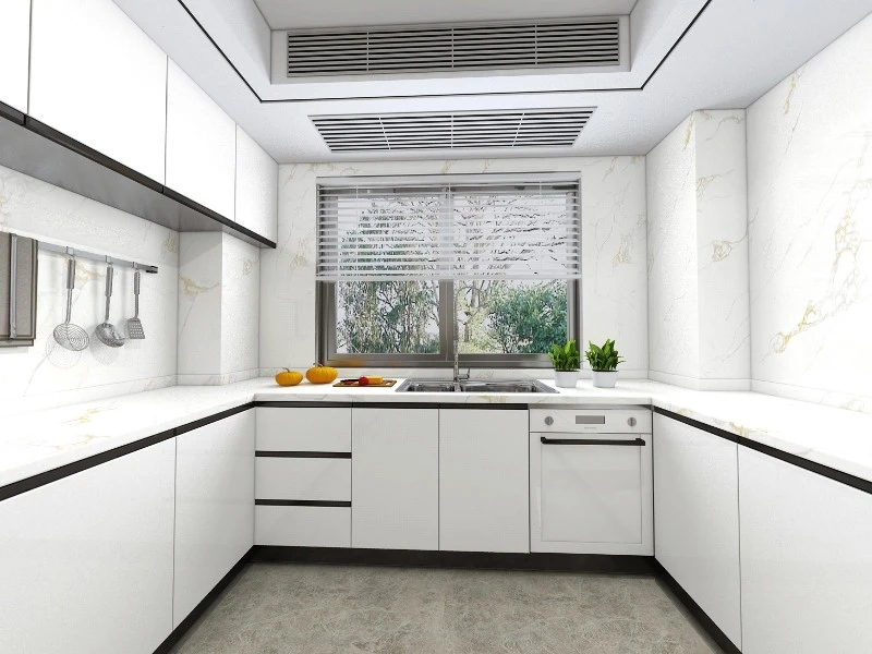 Calacatta Gold Superior Quartz kitchen countertop Calacatta Gold Superior Quartz kitchen countertop