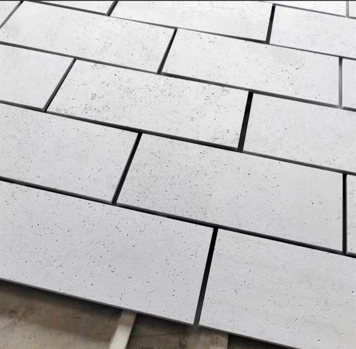 White and Gray Travertine tiles