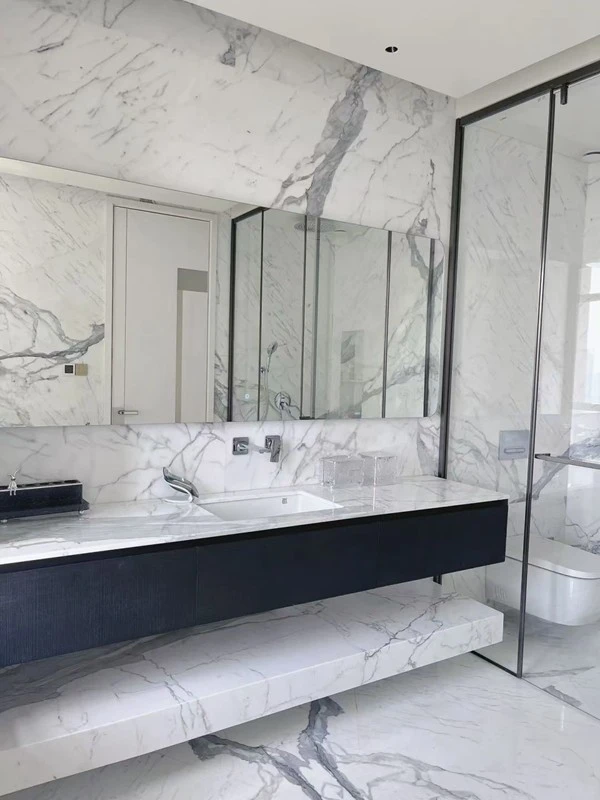 Calacatta Marble Bathroom Wall Tiles