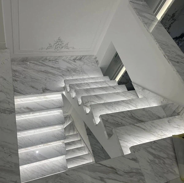 Volakas Marble Stairs